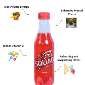 Squad Ultimate Taste Electrifying Energy Drink
