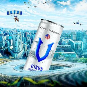 Virus Energy Drink Can